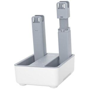 라비에어 작업화 운동화 및 장갑용 부츠 드라이어 신발 건조기, 온도 선택 가능한 워머, 열, 타이머, 팬 접이식 호스 포함