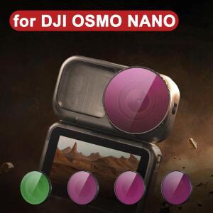 DJI OSMO NANO  카메라 렌즈 전용 필터 키트 CPL 편광 ND8/ND16/ND32 중립 밀도 설치