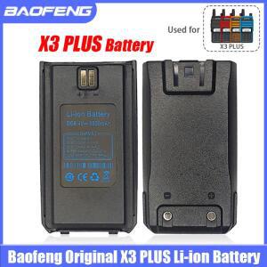 BAOFENG 워키 X3 플러스  배터리 BF-X3PLUS 양방향 라디오 인터콤 액세서리용  리튬 이온