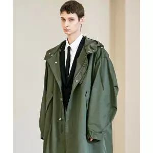 KND M-51 피쉬테일 오버사이즈 코트 올리브카키 905154