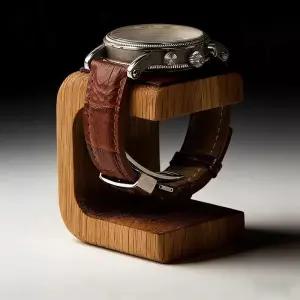 나무 시계 홀더 쥬얼리 정리대 팔찌 반지 진열대 원목 스탠드