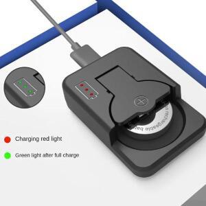 코인 배터리 충전기 LIR2032 가볍고 뢰할 수 있는 USB C 단추 도크