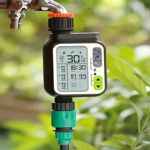 자동 관수장치 비 감지 워터 타이머 비닐하우스 급수 센서 물주기 정원용 스프링클러