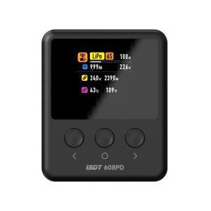 LiFe/Lilon/LiPo/LiHV/NiMH/Pb 배터리용 ISDT 608PD DC 240W/10A USB 스마트 디지털 충전기