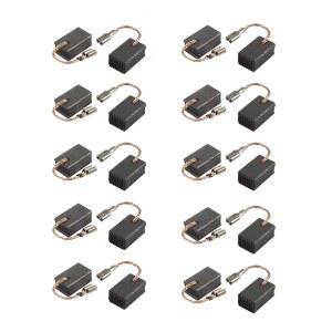 전기 모터용 LDEXIN 20pcs 모터 카본 브러시, 앵글 그라인더 교체용 전동 공구 부품, 13mm x 9mm 6mm