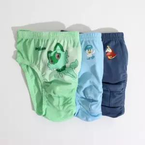 [레노마 이너웨어]포켓몬스터 남아동 삼각팬티 3매세트 _5