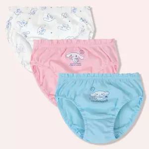 [레노마 이너웨어]산리오캐릭터즈 시나모롤 여아용 삼각 팬티 3매세트_1