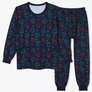 [레노마 이너웨어]포켓몬스터 남아 피치기모 9부 내복세트