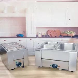 소스 보온기 업소용 중탕기 워머 4구 뷔페 식당용 국물 스테인리스 사각 주방용품