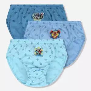 [레노마 이너웨어]헬로카봇 남아용 삼각 팬티 3매세트_2