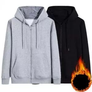 [하프클럽/]남녀 후드집업 겨울용 기모 안감 후드집업셔츠