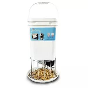 조류용 급수기 자동 닭 모이통 사료통 새 비둘기 물통 참새 피더 한포