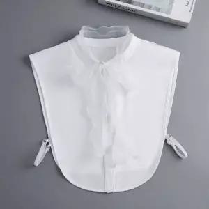 [하프클럽/]러플 포인트 블라우스 페미닌 쉬폰 셔츠