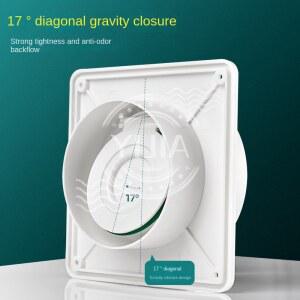 욕실 체크 환풍기 액세서리 주방 공기 180MM 시스템 밸브 배관 레스트 파이프 배기구 80