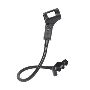 [미국배송] 세이커 360도 유연한 구스넥 마이크 스탠드 조절식 책상 붐 암 클립(블랙)