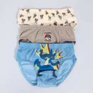 [레노마 이너웨어]포켓몬스터 남아동 삼각팬티 3매세트 _4