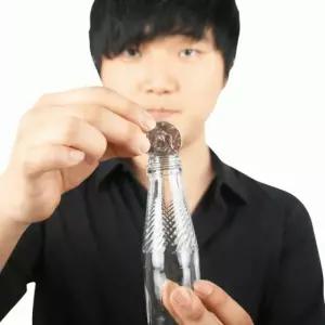 JL매직 코인인보틀 동전이 병안에 들어가는 마술 수업용마술 유튜브 숏츠 간단한