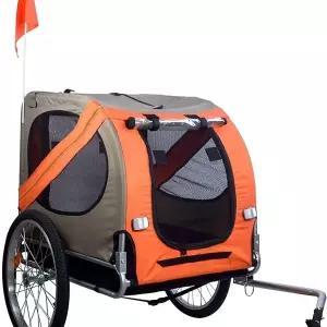 자전거 트레일러 반려견 캐리어 펫카 애견 웨건 투어링 이동용 수레