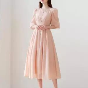 [미니멈]MZBAWO4100PE 시스루 벌룬 원피스_JK