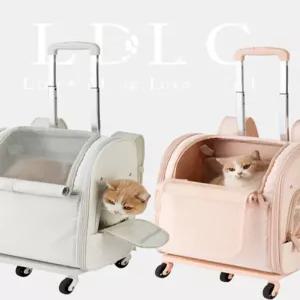 애완견 캐리어 고양이 이동가방 바퀴달린 산책 백팩 펫가방 강아지 케이스