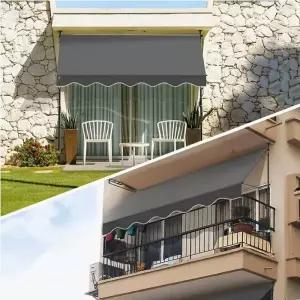 창문 어닝 테라스 수동 캐노피 처마 행거형 가게 방수 고정 상가 야외 매장 그늘막 현관