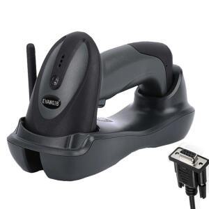 휴대용 무선 QR 바코드 스캐너 COMS 직렬 연결용 USB  RS232 인터페이스가 있는 1D 리더기