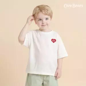 케어베어 애프리 최초가23900원 하트베어즈 오버핏 티셔츠 1203831
