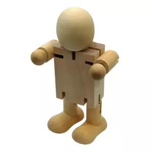 실험 자유자재 집콕놀이 무브 원목 인형 꾸미기 1개