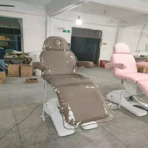 전동 베드 커버 피부샵 투명 시트 프레임 마사지