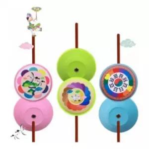 DUGNMARKT  세트 민속놀이 버나돌리기 (접시돌리기) 전통 체육 대회 워크샵 윷놀이 추석 유치원 교구