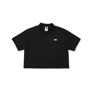 KODAK 코닥 시그니처 폴로 티셔츠 우먼 BLACK