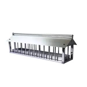 닭 사료통 스테인리스 급식기 먹이통 농장 축사용 자동공급 모이 공급기