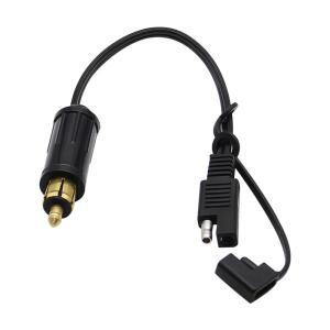 SAE 어댑터에 배터리 커넥터 케이블에 1pc DIN Hella Powerlet 플러그 BMW 오토바이 용