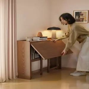 접이식 책상 원목 폴딩 테이블 독서 간이 원룸 데스크 서재 가구