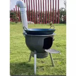 가정용 화덕 업소용 솥뚜껑 무쇠 가마솥화덕 캠핑 장작 야외