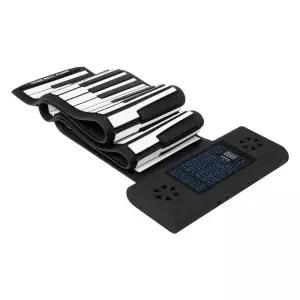 전자 피아노 롤 키보드 건반 휴대용 입문 연습 패드 레슨