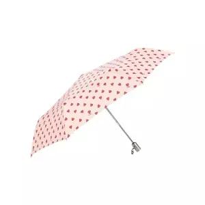 [롯데백화점]질스튜어트 [PETIT DIAMOND] 핑크 쁘띠패턴 3단자동 양산 겸용 우산 JAUM4E004P2