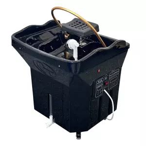 두피 샴푸대 간이 이동식 이발소 바버샵 훈증 세면대 미용 안마 스파 살롱 요양 세라믹