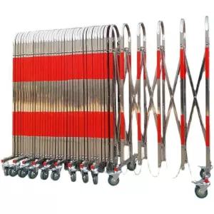 안전문 바리게이트 스테인리스 접이식 이동식 통제 차단기 자바라대문 스텐자바라문 대문 가드