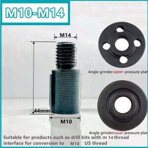 변환기 어댑터 안정적인  나사 막대 앵글 그라인더 용 스레드 전기 드릴 핸드