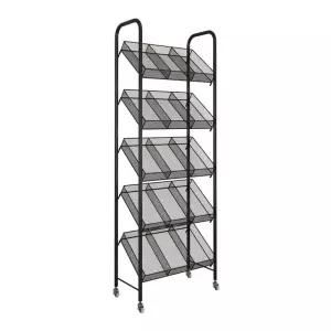 과일 매대 쇼케이스 철제 과일매대 가판대 빵진열대 랙 슈퍼마켓 진열장 매장 쿠키 채소