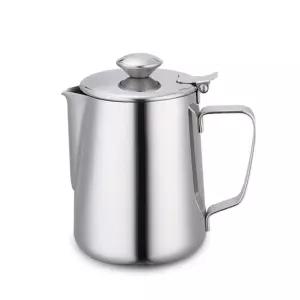 스테인레스 스팀 피쳐 바리스타 밀크 밀크저그 뚜껑 주전자