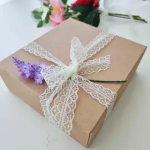 D (보리별) 레이스 리본 원단 대용량 데일리 선물포장 3cm 24yd