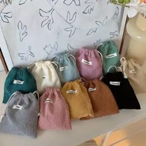 코듀로이 미니 파우치 1P 골덴 휴대용 악세사리 가방 간편파우치 다용도파우치