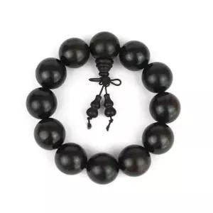 굵은염주 목 부적팔찌 불교 단주 수제