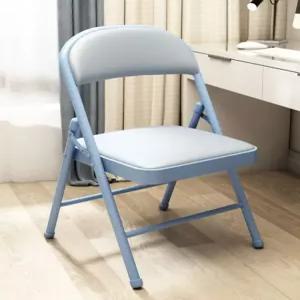 행사용 교회 등받이 의자 간이 회의 접이식 쿠션