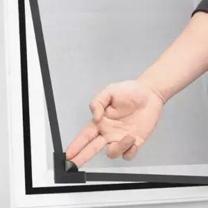 현관 방충망 탈부착 고밀도 튼튼한 자석 모기장 접이식