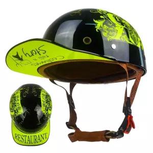 오토바이 반모헬멧 킥보드 공용 바이크 하이바 안전모 여름헬멧 남여공용 전동 반모 빈티지