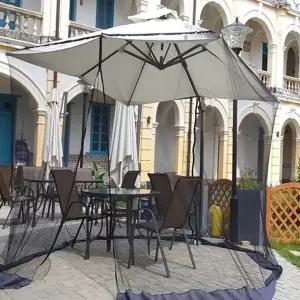 캠핑 모기장 대형 캠핑용 네트 야외 모기장 테라스 정원 테라스용 파라솔 그늘막