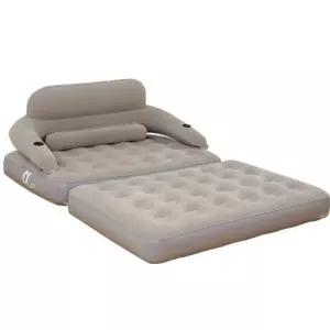 캠핑 에어쇼파 침대 간이 쇼파 자동 휴대용 에어 빈백 펌프